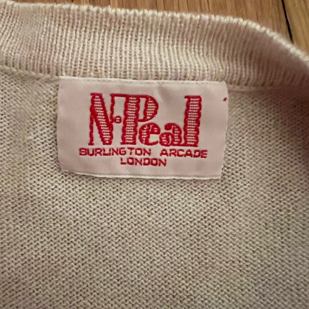 SOLD - N.Peal Cashmere and Silk Sweater T-Shirt